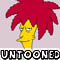 Sideshow Bob Pati�o Untooned: Real Simpsons